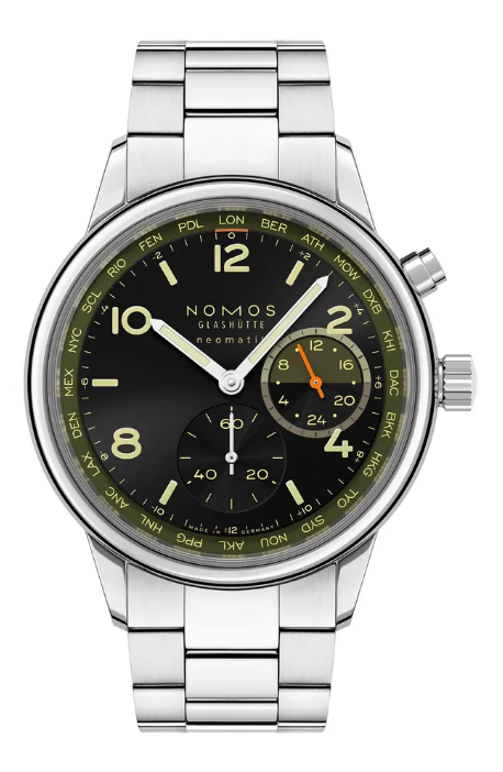NOMOS Club Sport neomatik Worldtimer Vector 790.s9 Replica Watch